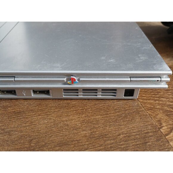 Sony PS2 Slim SCPH-79001 Silver Console Bundle Controller Cables Tested - Picture 10 of 16